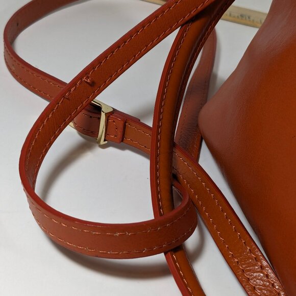 Divina Firenze Genuine Leather Crossbody Bag Made In Italy - Picture 11 of 14